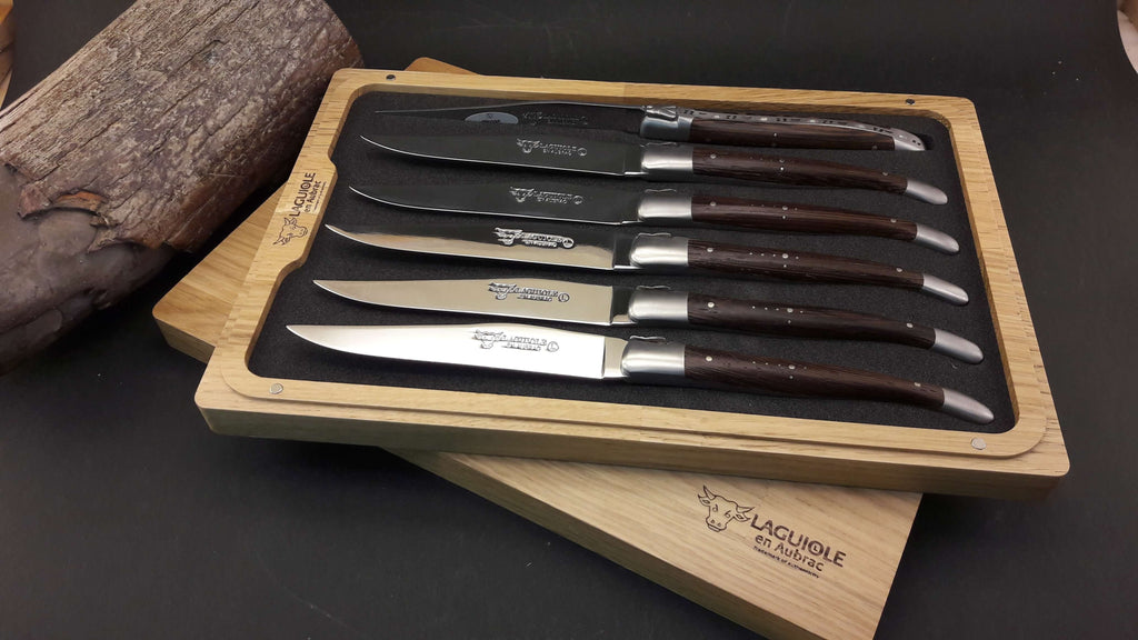 Laguiole En Aubrac Wenge Wood (matt rustfritt stål)
