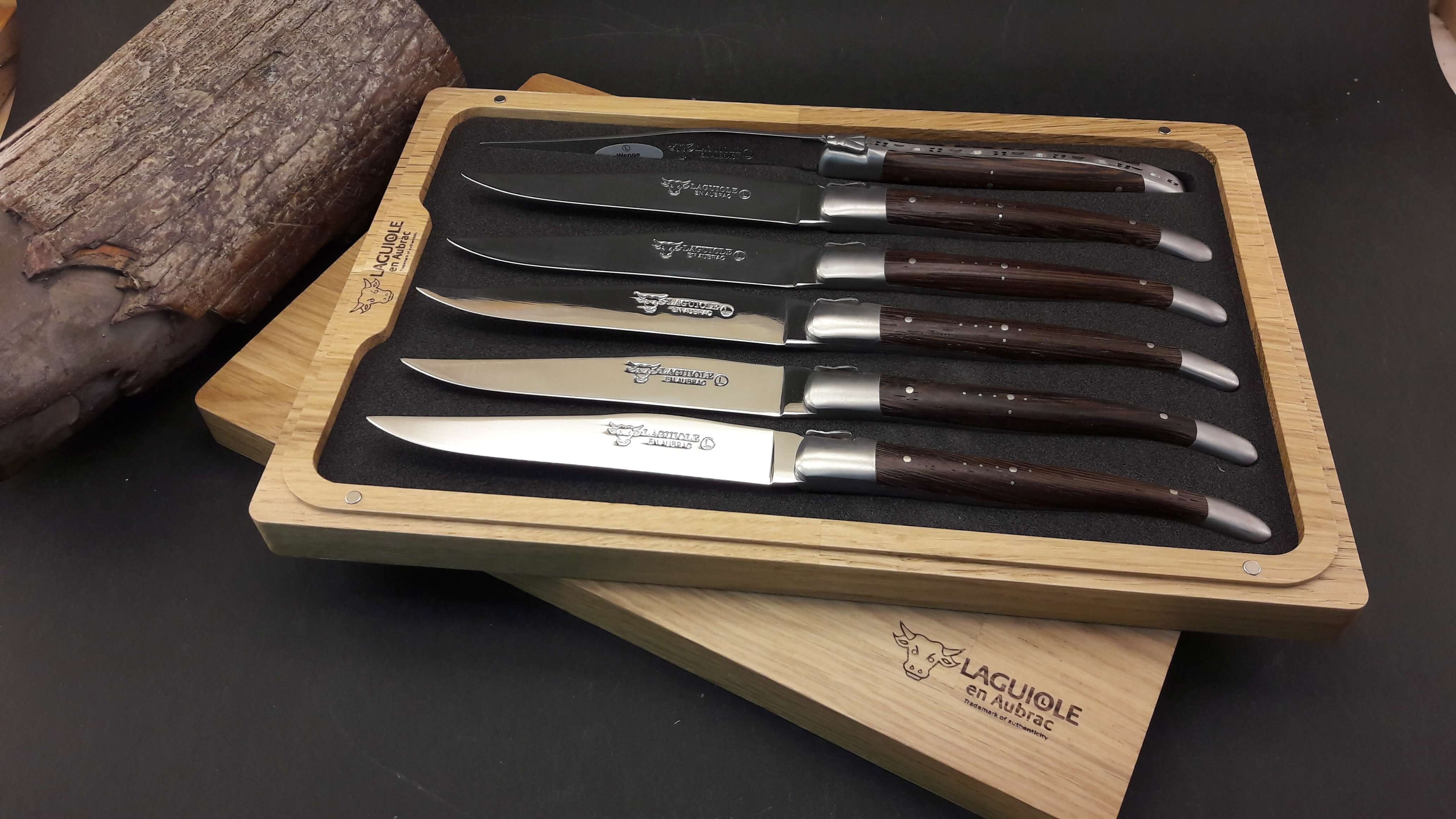 Laguiole En Aubrac Wenge Wood (matt rustfritt stål)
