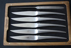 Laguiole En Aubrac Matte Steakkniver i Rustfritt Stål