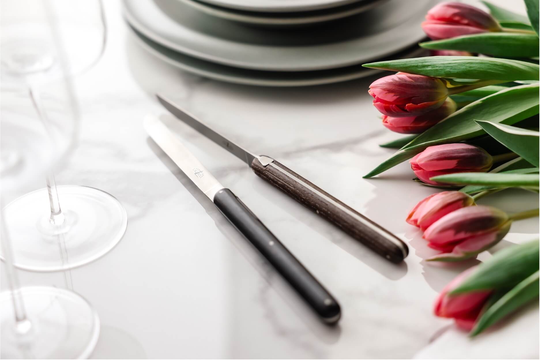 Forge De Laguiole bordkniver designet av ANDREE PUTMAN