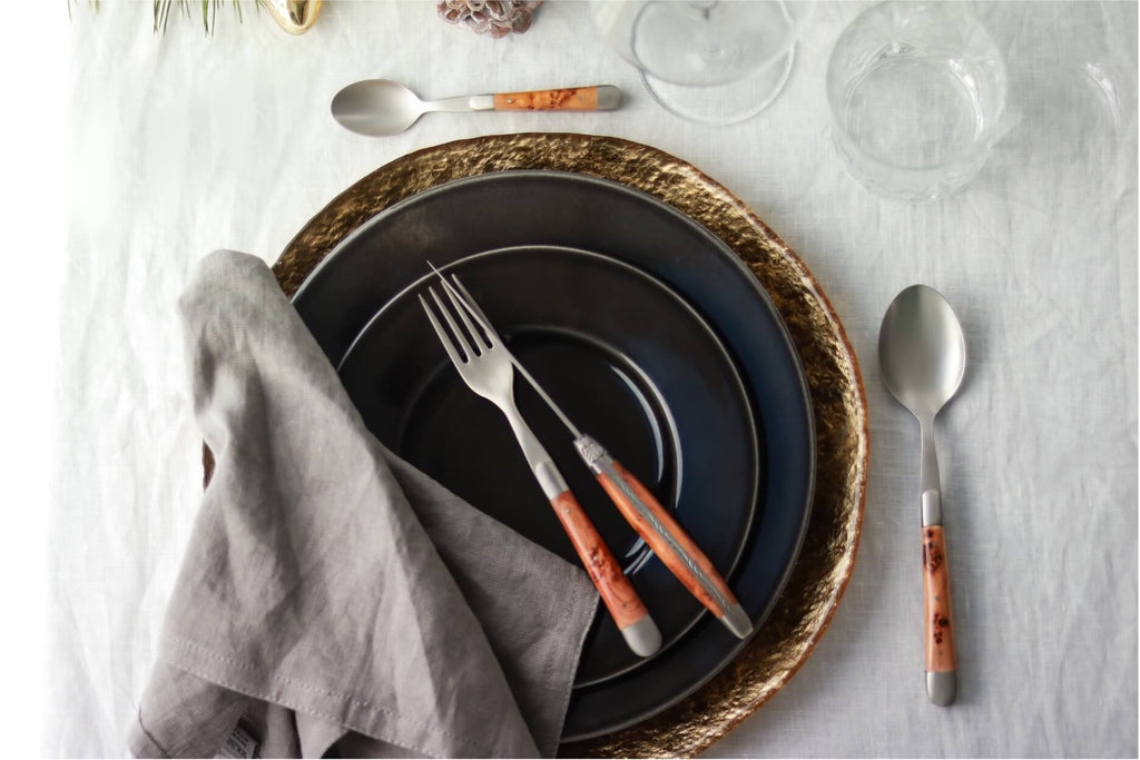 Forge De Laguiole einer-håndtak - Satengmatt rustfritt stålblad