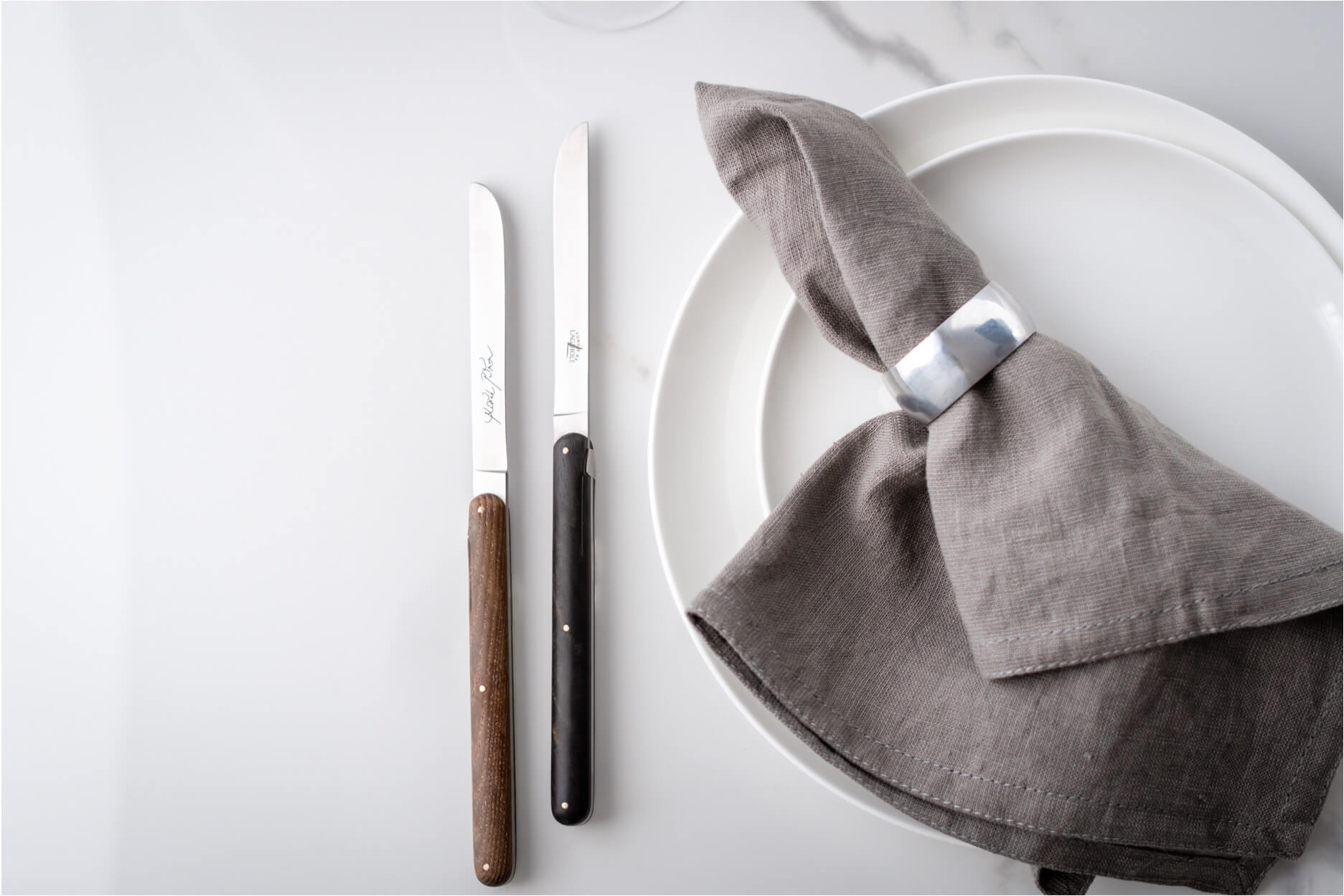 Forge De Laguiole bordkniver designet av ANDREE PUTMAN