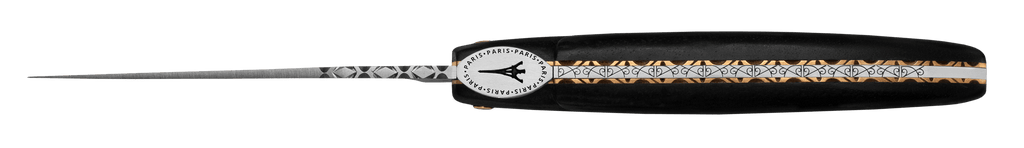 Laguiole En Aubrac - ORIGINE TOUR EIFFEL - Lommekniv med håndtak i ibenholt