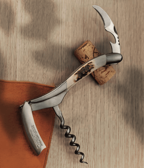 Classic Laguiole Sommelier – Hjortegevir – Matt Finish