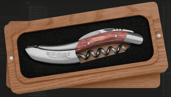 Classic Laguiole Sommelier – Eik fra Vinfat – Matt Finish