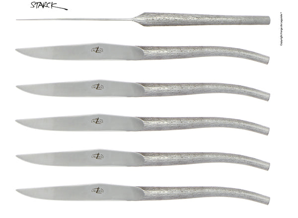 Forge De Laguiole bordkniver designet av Philippe Starck