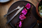 Table Noir - Barr-bestikk med steinvasket overflate