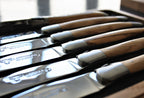 Laguiole En Aubrac Olive Wood Steak Kniver