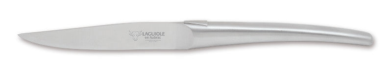Laguiole En Aubrac Matte Steakkniver i Rustfritt Stål